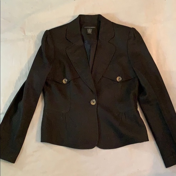 Grace Elements Jackets & Blazers - Grace Elements Black 100% Linen Jacket